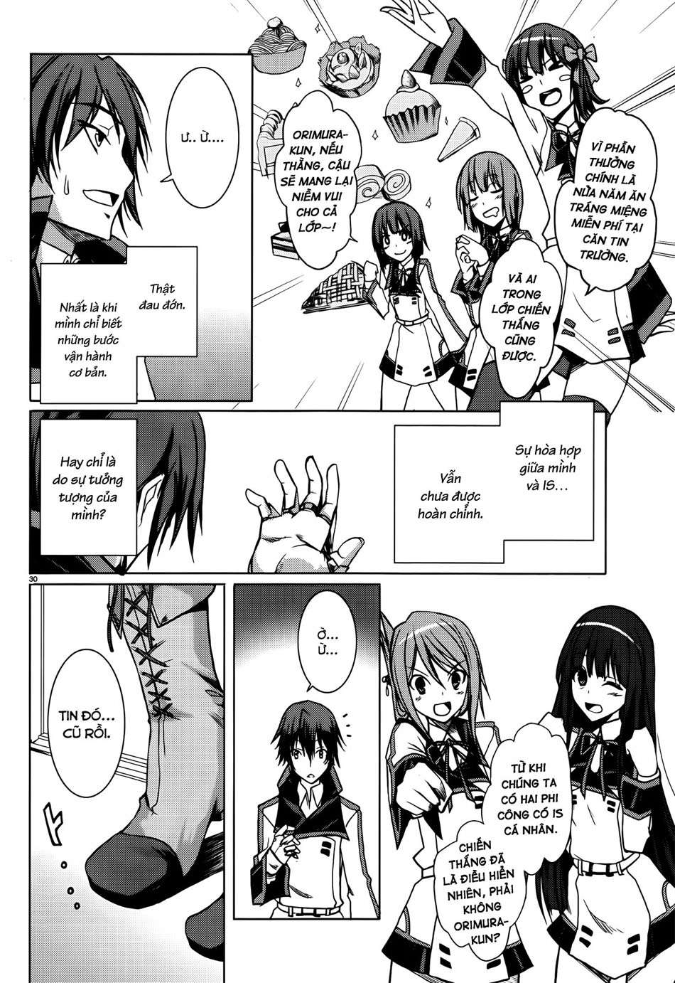 Read Infinite Stratos Chapter 3 - MangaFreak